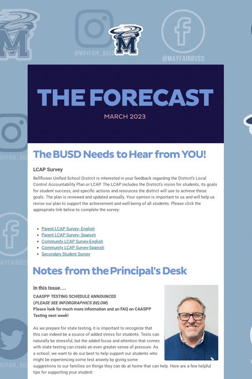 THE FORECAST