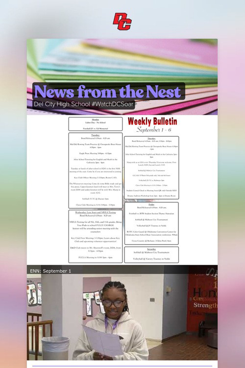 News from the Nest