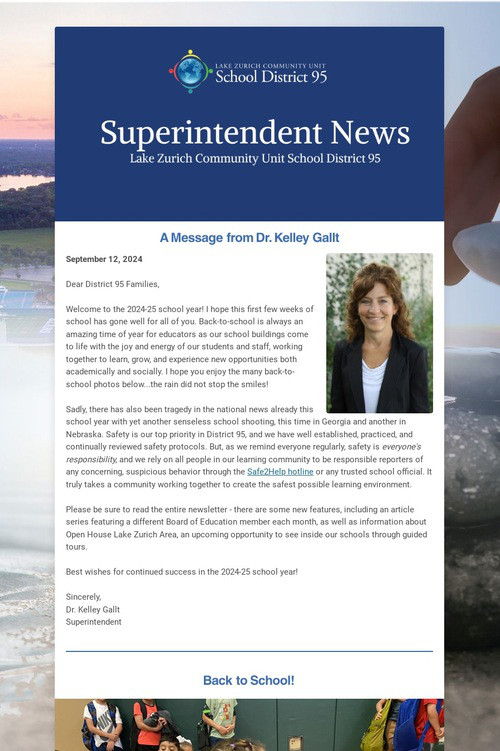 Superintendent News