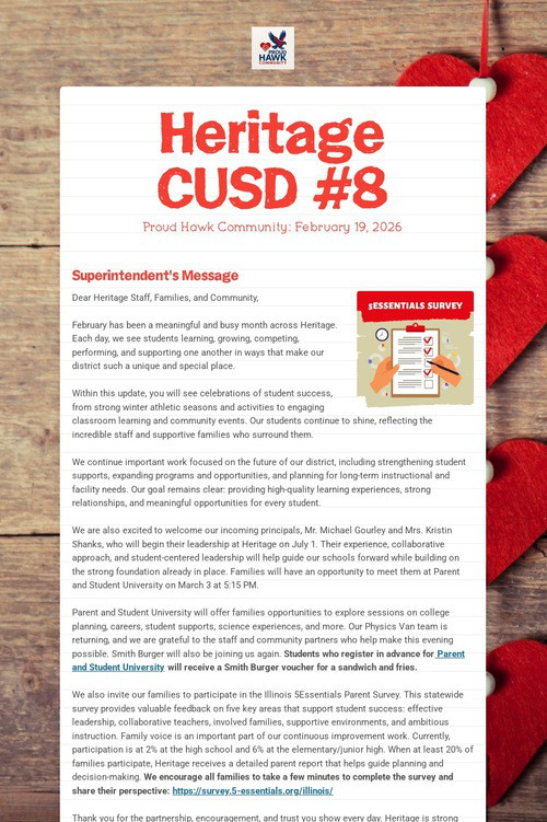 Heritage CUSD #8