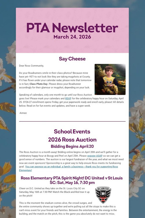 PTA Newsletter