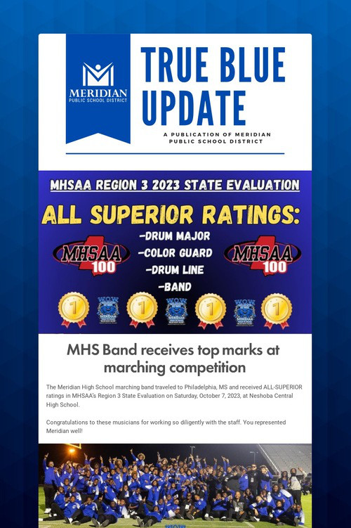 MPSD True Blue Update