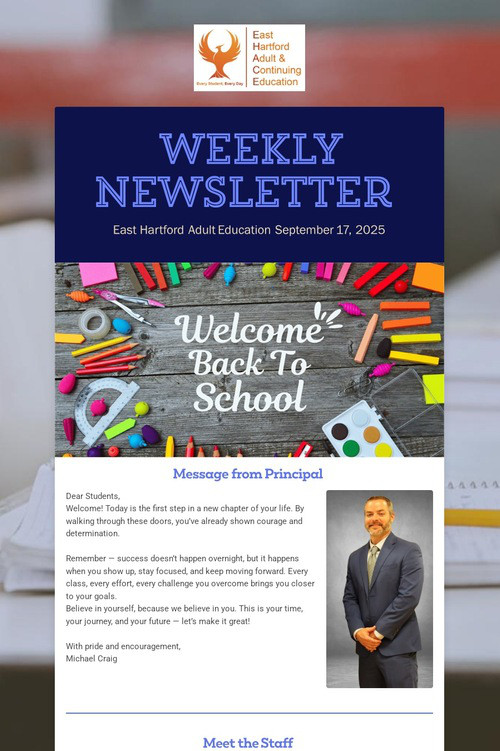 Weekly Newsletter