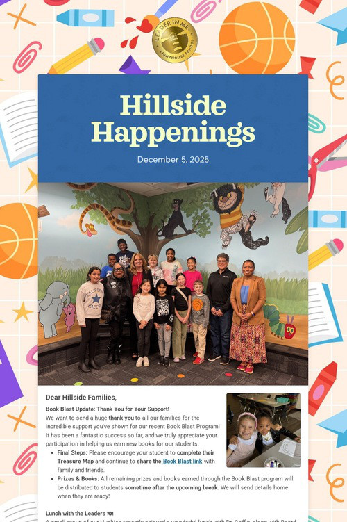 Hillside Happenings