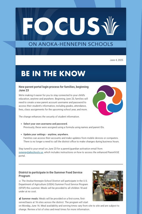 FOCUS on Anoka-Hennepin - June