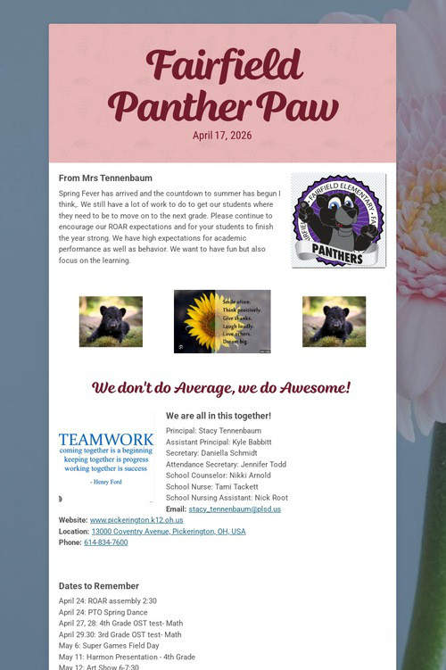 Fairfield Panther Paw