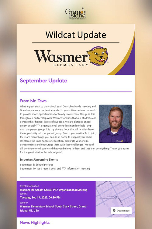 Wildcat Update 8/9/23