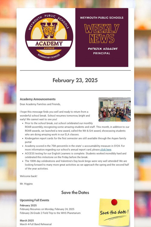 Academy Avenue Elementary School