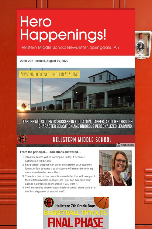 Hero Happenings!