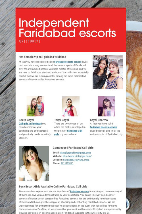 Independent Faridabad escorts