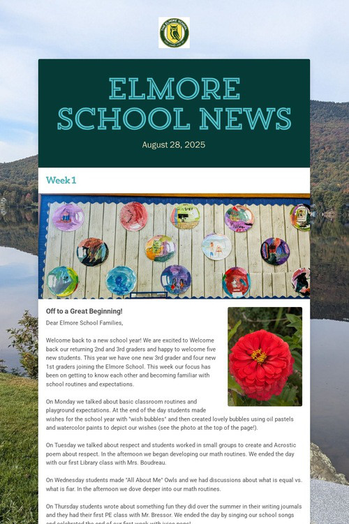 ELMORE School News