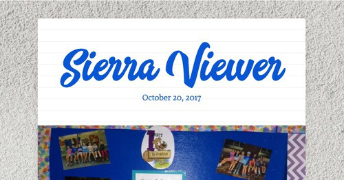 Sierra Viewer | Smore Newsletters