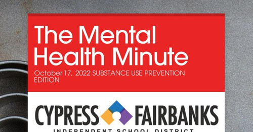 The Mental Health Minute