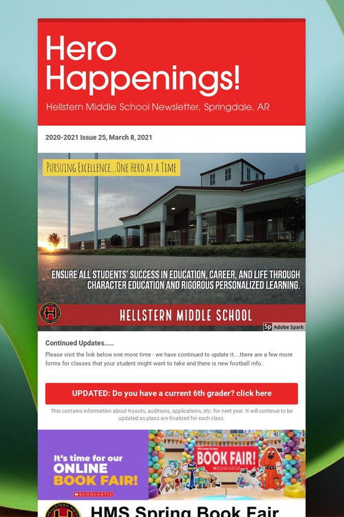 Hero Happenings!