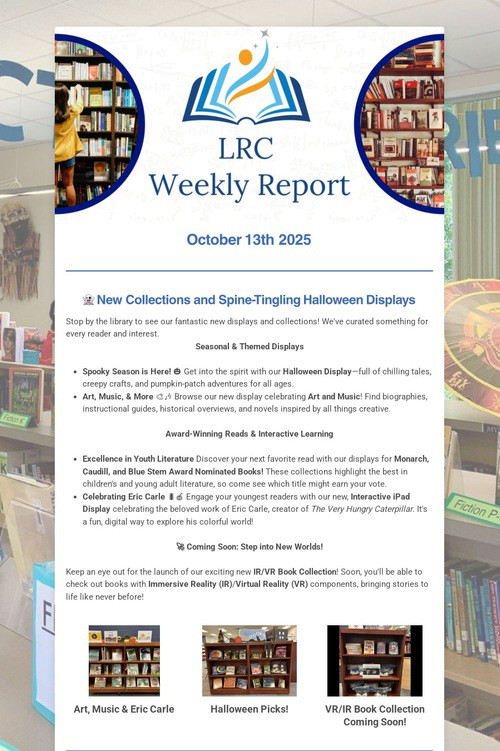LRC Weekly Update