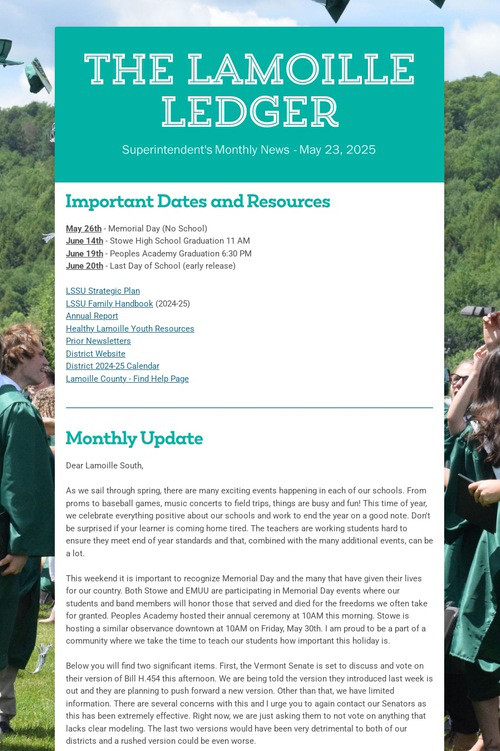 The Lamoille Ledger