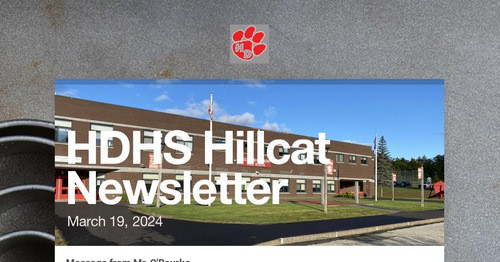 HDHS Hillcat Newsletter