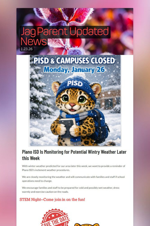 Jag Parent Updated News