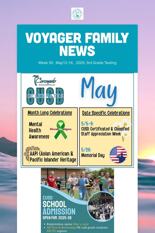 Voyager Family News