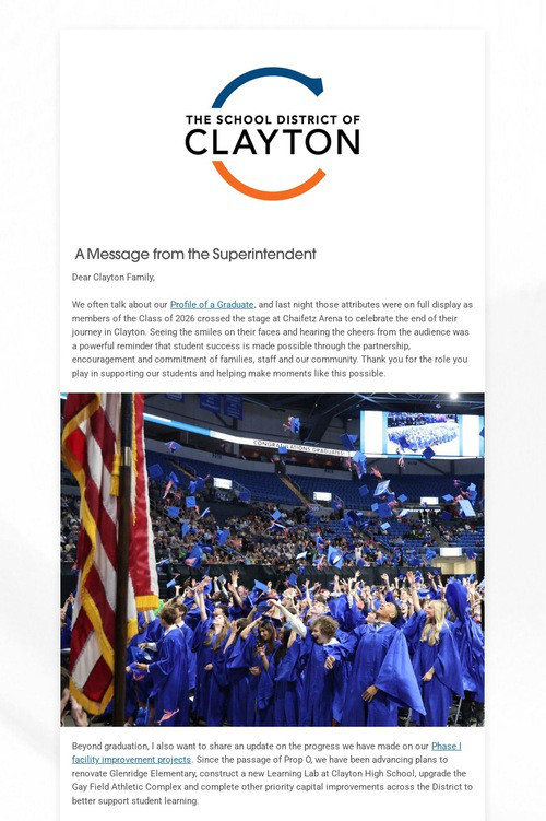 Celebrating Success, Planning Ahead