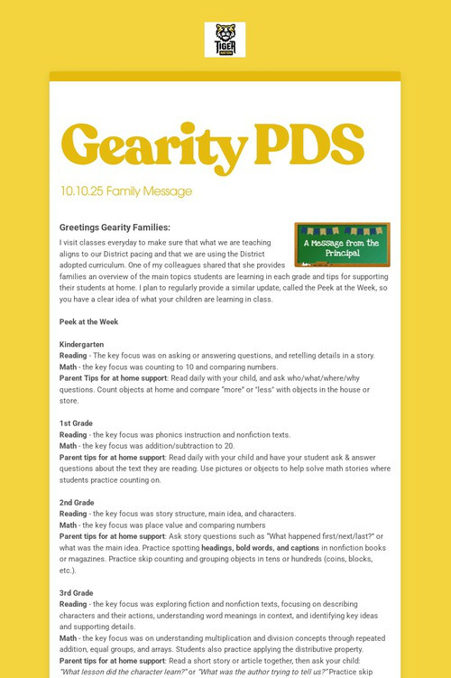Gearity PDS