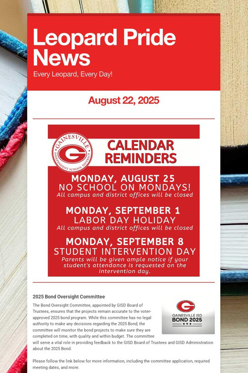 Leopard Pride News