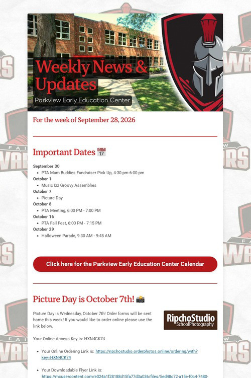 Weekly News & Updates