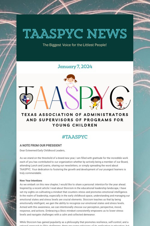 TAASPYC News