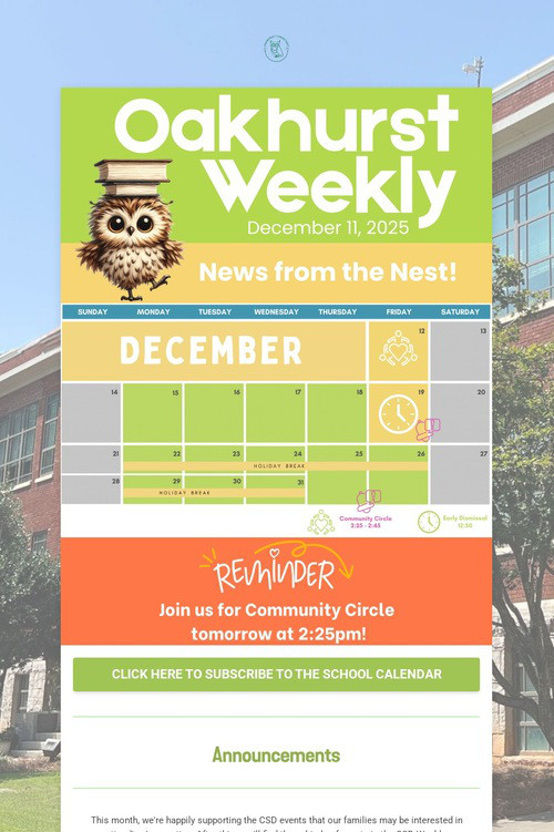 Oakhurst Weekly