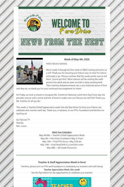 News From The Nest