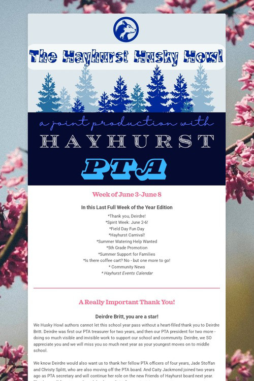 The Hayhurst Husky Howl