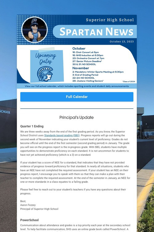 SHS Family News