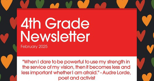 4th Grade Newsletter