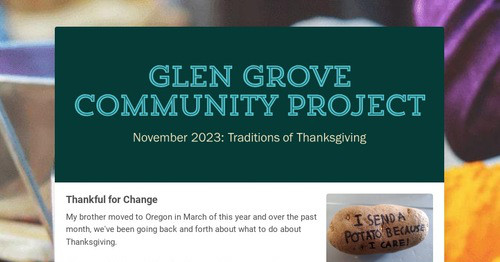 Glen Grove Community Project