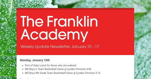 The Franklin Academy