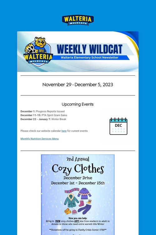 Weekly Wildcat