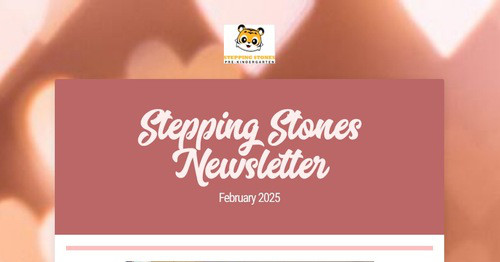 Stepping Stones Newsletter