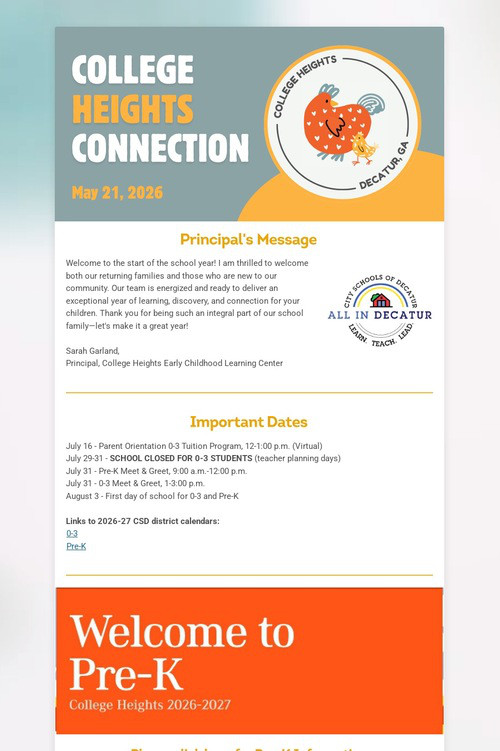 College Heights Connection