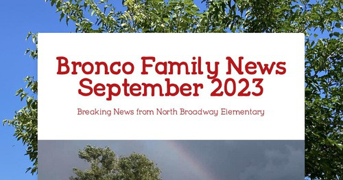 Bronco Family News September 2023