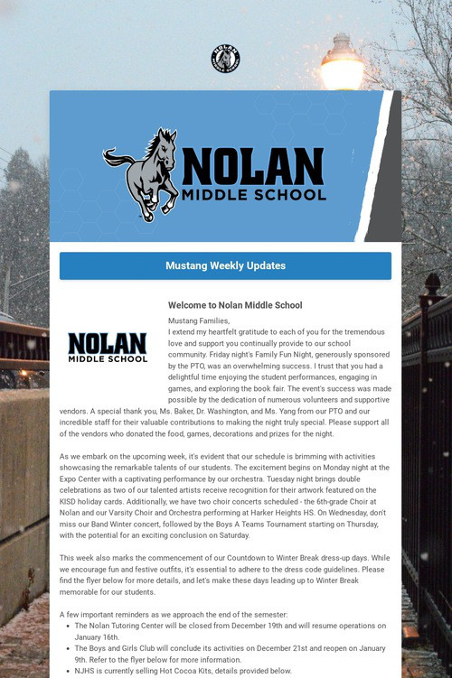 Weekly Update