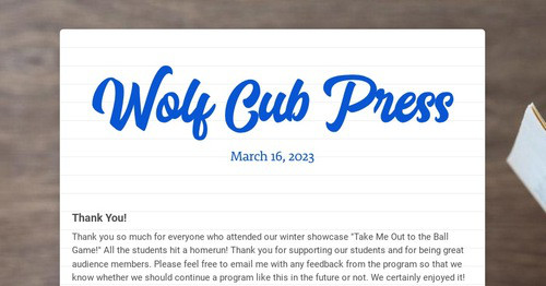 Wolf Cub Press
