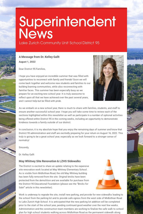 Superintendent News