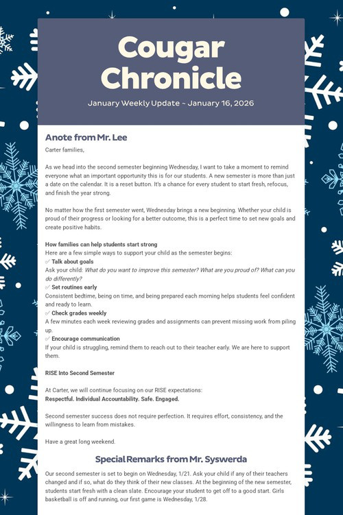Cougar Chronicle