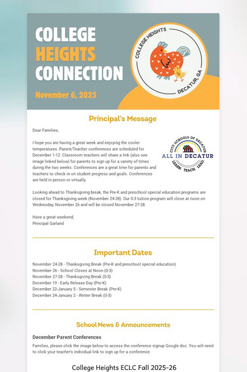 College Heights Connection