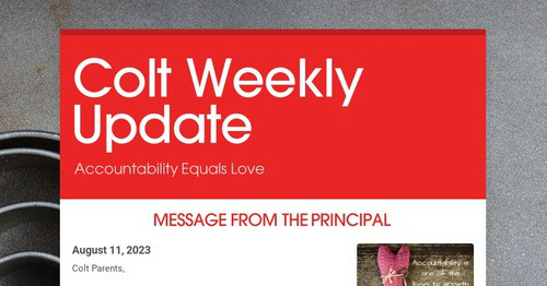 Colt Weekly Update