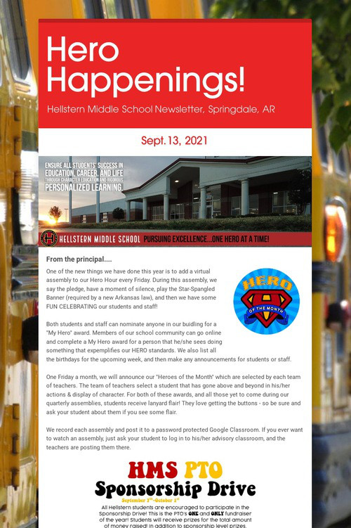 Hero Happenings!