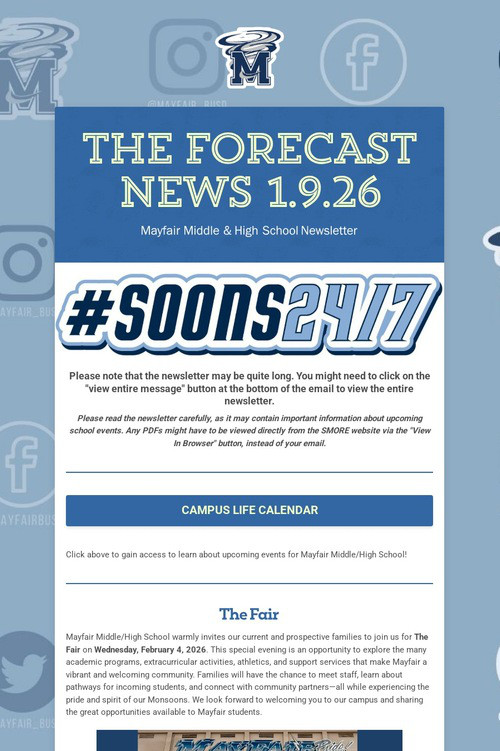 THE FORECAST News 1.9.26