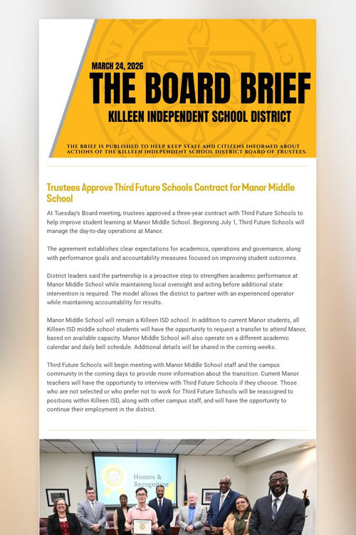 The Board Brief - March 24, 2026