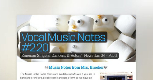 Vocal Music Notes #2.20