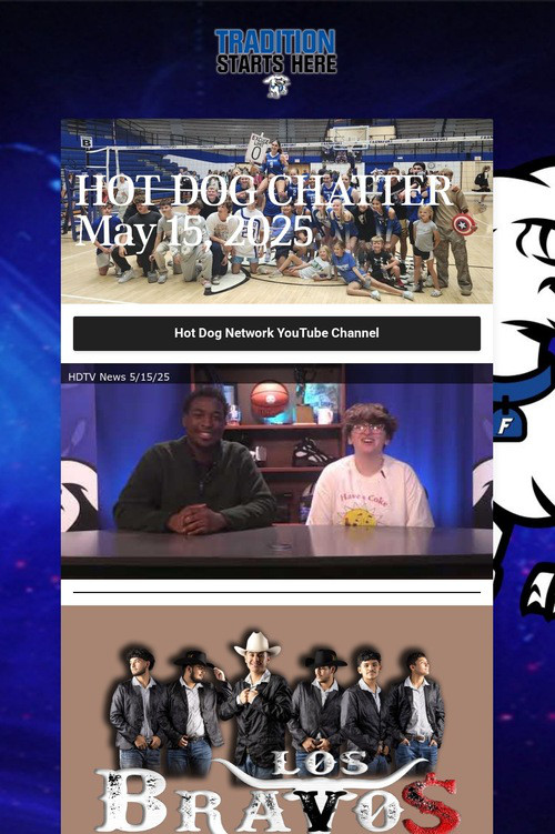 HOT DOG CHATTER May 15, 2025
